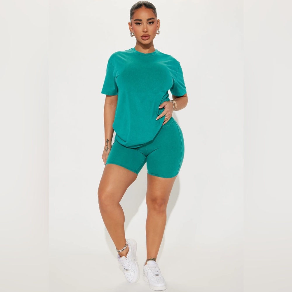 Mineral Wash Short Set